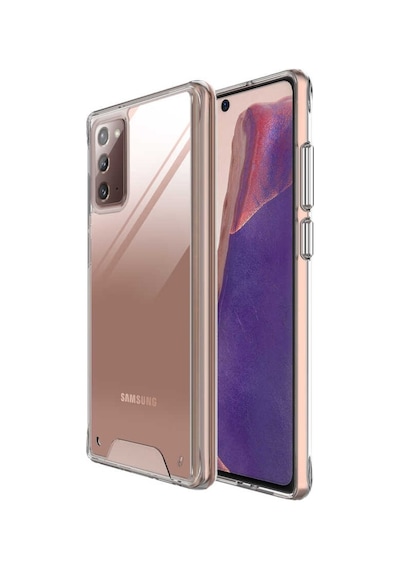 Samsung Uyumlu Galaxy Note 20 Kilif Seffaf Sararmaz Gard Silikon 367522968