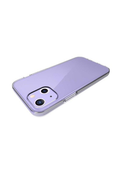 Apple Uyumlu iPhone 13 Mini Uyumlu Zore Süper Silikon Kılıf-renksiz Renksiz -