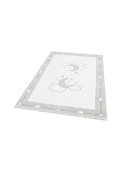 Eko Halı Noa Baby Nb 01 Grey Yıkanabilir Çift Taraflı Yumuşak Dokulu İnce Çocuk-bebek Odası Halısı Gri Beyaz Eko Halı Noa Baby Nb 01 Grey Yıkanabilir Çift Taraflı Yumuşak Dokulu İnce Çocuk-bebek Odası Halısı Gri Beyaz