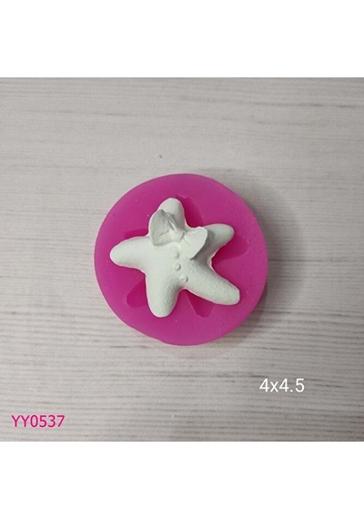 Yy0537 Papyonlu Yıldız Silikon Kalıp