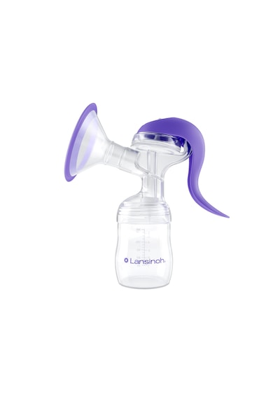 Lansinoh Breast Pump Manuel Tekli Göğüs Pompası Mor
