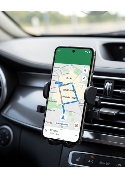 Araç Havalandırma Telefon Tutucu 360 Derece Döner Otomatik Kilitli Belirtilmemiş