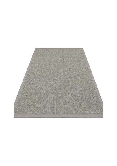 Eko Halı Ventura Vnt 2705 Grey Bordür Grey Sisal Görünümlü İç Ve Dış Mekan Uyumlu Hav Vermeyen Moder