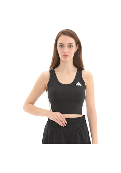 Jf8915-k Adidas We 3s Crop Tank Kadın Büstiyer Siyah Jf8915-k Siyah