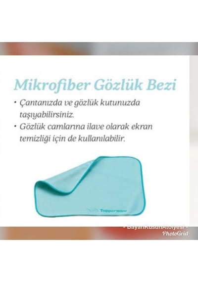 Tupperware Gözlük Temizleme 2 Li