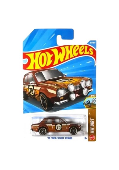 Hot Wheels 70 Ford Escort Rs1600 - Hw Dirt Özel Seri Metal Oyuncak Araba Çok Renkli