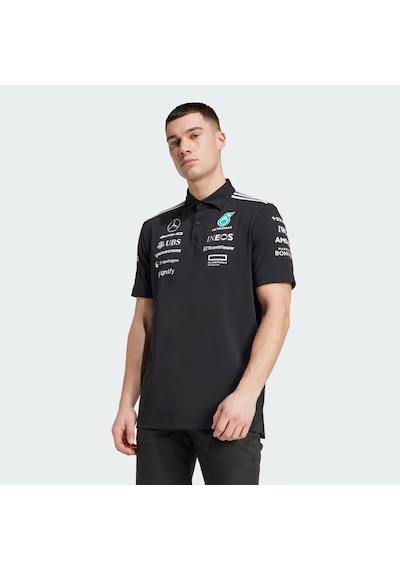 Adidas Mercedes Amg Petronas Erkek Tişört C-adıjw5391e50a00 Siyah