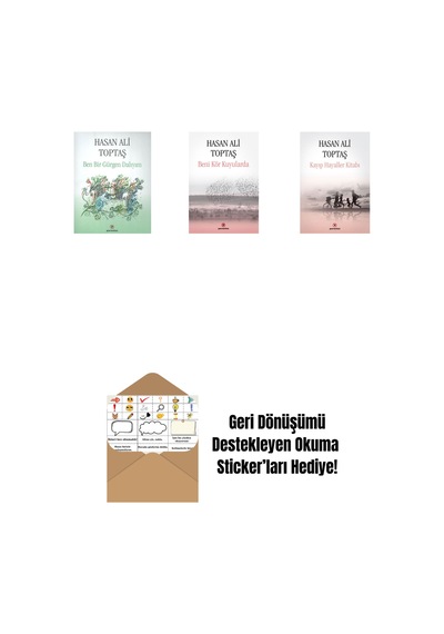 Ben Bir Gürgen Dalıyım + Beni Kör Kuyularda + Kayıp Hayaller Kitabı + Okuma Sticker'ları