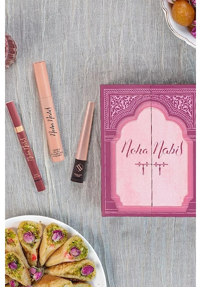 Noha Nabıl Noha Nabıl Eye Dare You Set, Ramadan Özel Göz Makyajı Seti, Eyeliner, Maskara Ve Kontur Makyaj Setleri Siyah