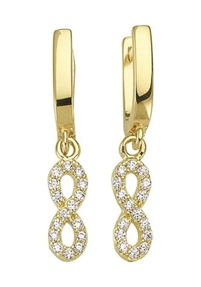 Goldkupe 14 Ayar Taşlı Altın Çocuk Küpe 1,48 Gr-1337