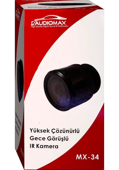Audiomax Geri Görüş Vites Kamerası Gece Görüşlü Ir Ledli hd
