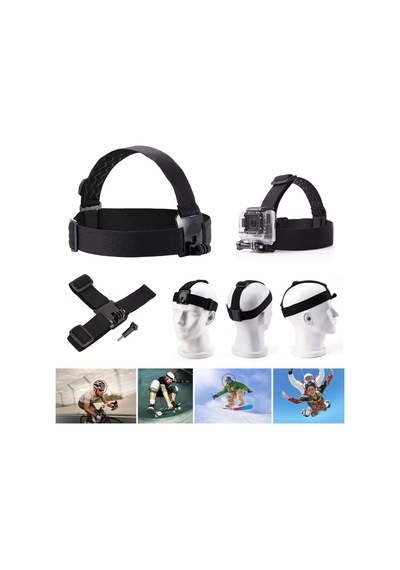 Gopro Sjcam Xiaomi Yi Soocoo Eken Aksiyon Kamera Aksesuar Seti Çok Renkli