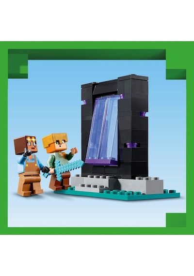 LEGO® Minecraft Cephanelik 21252 7 Yaş ve Üzeri Oyun Severler için Yaratıcı Oyuncak Yapım Seti - 203 Parça