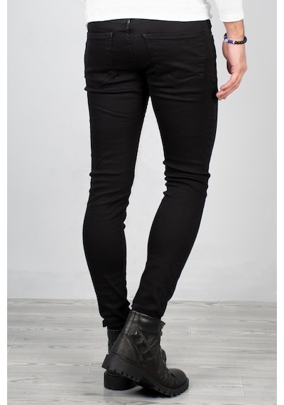 Deepsea Siyah Skinny Kesim Erkek Kot Pantolon 2004157 Siyah