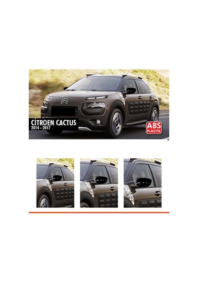 Cactus Batman Ayna Kapağı Piano Black / 2014 - 2017
