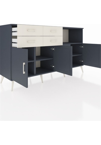 Kronos Konsol 4 Raflı 4 Çekmeceli 4 Kapaklı 176x59x99 Antrasit-an Antrasit-antrasit/aytaşı Kronos Konsol 4 Raflı 4 Çekmeceli 4 Kapaklı 176x59x99 Antrasit-an Antrasit-antrasit/aytaşı