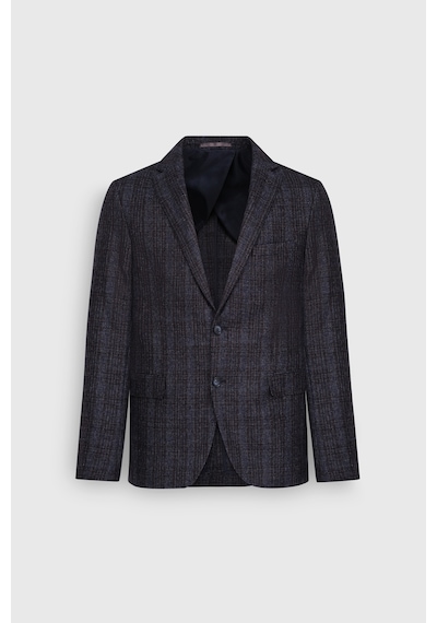 Ac&Co / Altınyıldız Classics Erkek Lacı Yün Slim Fit Dar Kesim Mono Yaka Desenli Kapak Cepli Blazer Ceket
