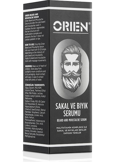 Orien Sakal ve Bıyık Serumu 50  ML