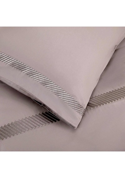 Annette %100 Pamuk King Size Nevresim Seti 230x220 Cm Bej