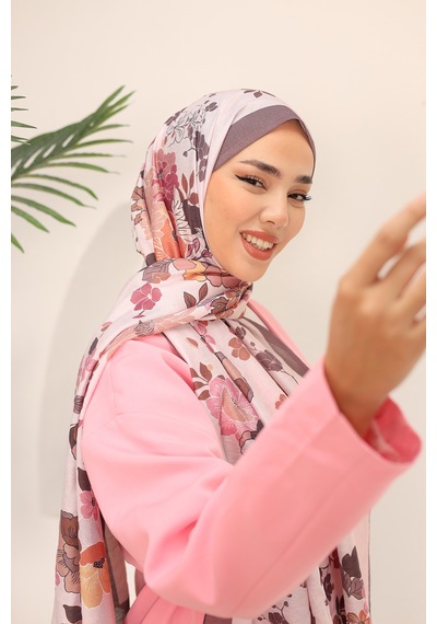 Silk Home Olinda Şal 49004-15 Gül Kurusu