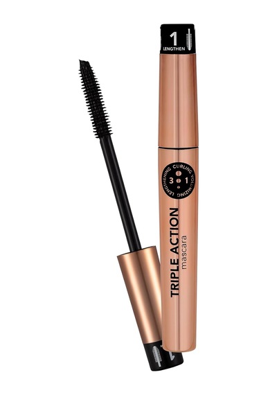 3 Kademeli Ayarlanabilir Maskara Siyah - Triple Action Mascara - 001-8690604275588 Diğer