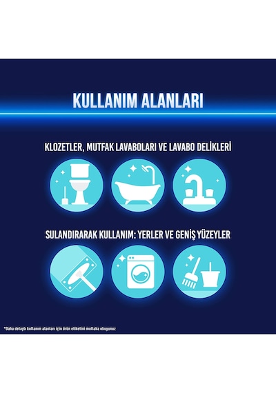 Domestos Çamaşır Suyu Yoğun Kıvamlı Okaliptus  6 x 750 ML