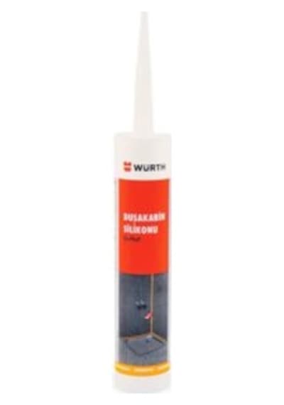 Würth Duşakabin Silikonu Şeffaf 310ml - Su Geçirmez Sızdırmazlık Ve Dolgu Malzemesi