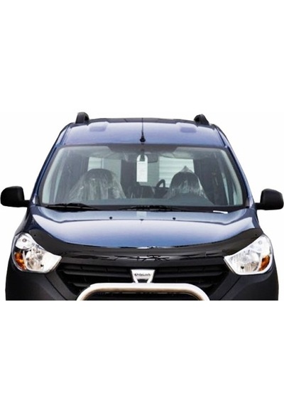 Dacia Dokker Kaput Rüzgarlığı Kaput Koruma 2012+ Parlak Siyah
