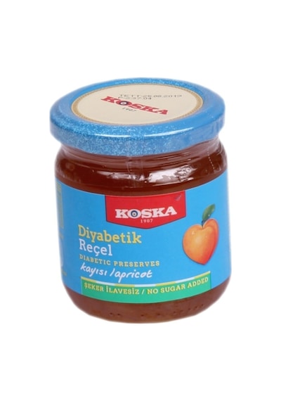 Diyabetik Reçel Kayısı 240gr-6'lı Koli