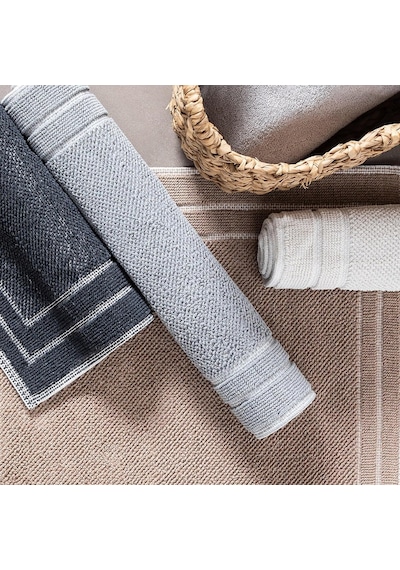 Mudo Home Macha Ekru Banyo Paspası 60x100 Çok Renkli