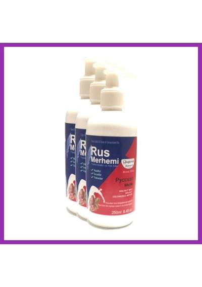 Bezos Olegovich Medicine Rus Merhemi Tüy Dökücü Azaltıcı Krem Merhem 250 Ml 3 Adet Bty 41682962