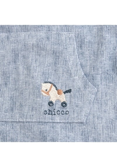 Chicco Erkek Bebek Kısa Tulum 09101136000000 000025 Mavi
