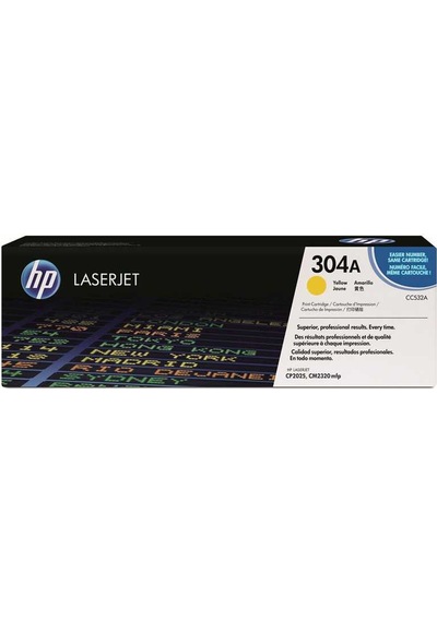 Hp 304A-Cc532Ac Sarı Toner.Cm2320