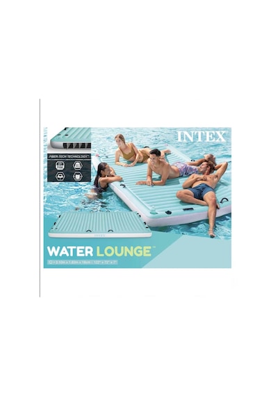 Intex 56289 Lüks Tutunmalı Ada Yatak 310x183 Cm Mavi
