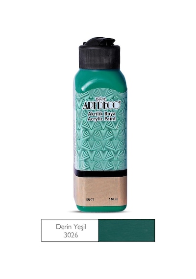 Artdeco Akrilik Boya 140Ml Derin Yesil 3026