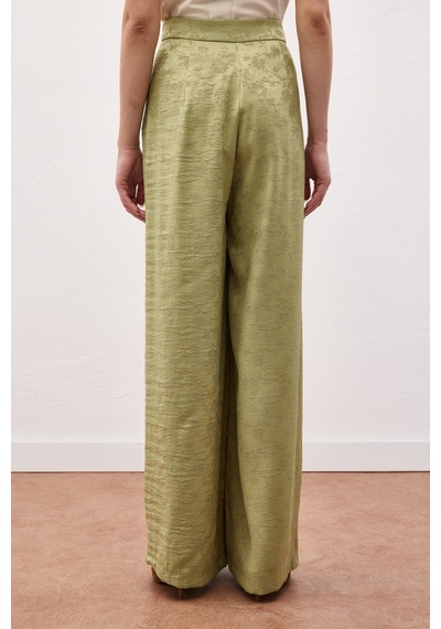 Sateen Freya Pantolon - Haki-137156 Haki