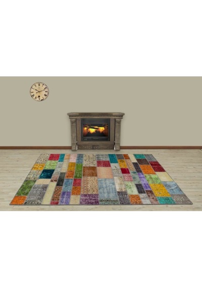Eşsiz Anadolu Patcwork El Dokuma Halı 160 X 230 Model : 5121