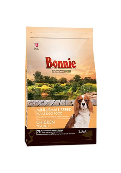 Bonnie Kuru Mama Mini&small Tavuklu 2,5 Kg - 2 Adet Tarı