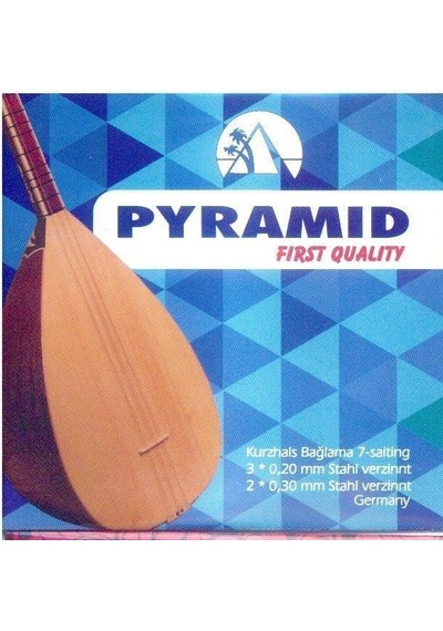 Pyramid 004/Ppst Premium Uzun Sap Saz Teli 0.20 First Quaility