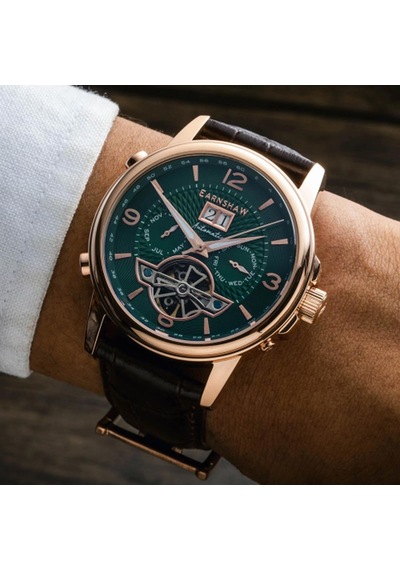 Earnshaw Es-8177-0a Erkek Kol Saati Rose Gold
