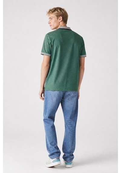 Lacoste Regular Fit Polo T-shirt Erkek Polo Yaka Tişört Yeşil