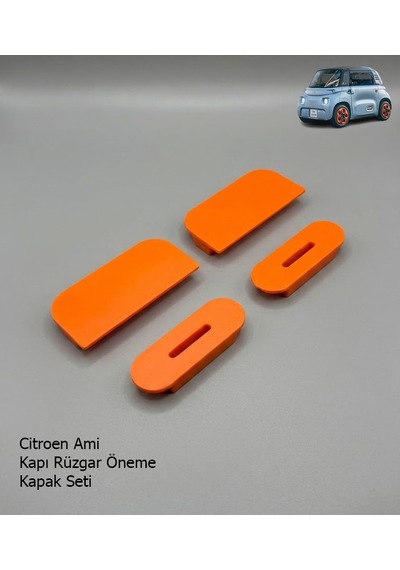 Citroen Ami Kapı Rüzgar Önleyici Kapak Seti 1 Set