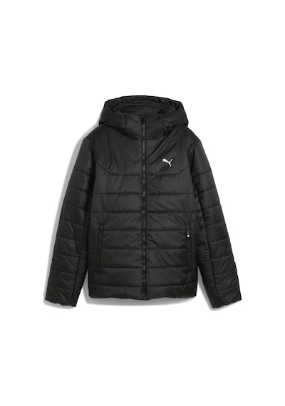 Puma Ess Hooded Padded Jacket Kadın Yetişkin Ceket Siyah