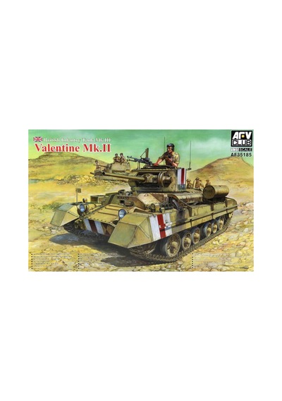 1/35 British Infantry Tank Mk.ııı Valentine Mk.ıı Tank Maketi, Afv Club 35185