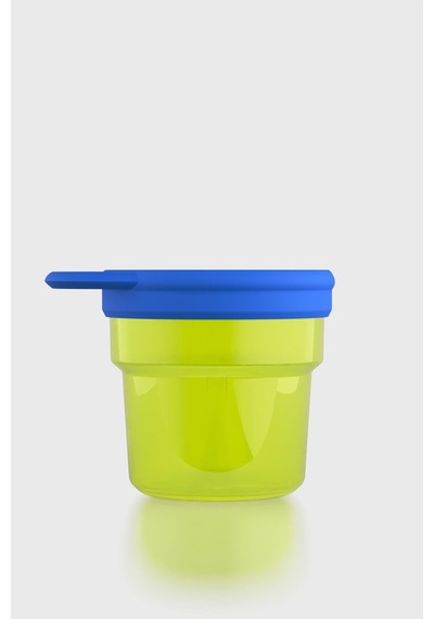 Renga Nest Kids 250 Ml Silikon Kapaklı Pp Atıştırma Kabı 222058 Yeşil-mavi