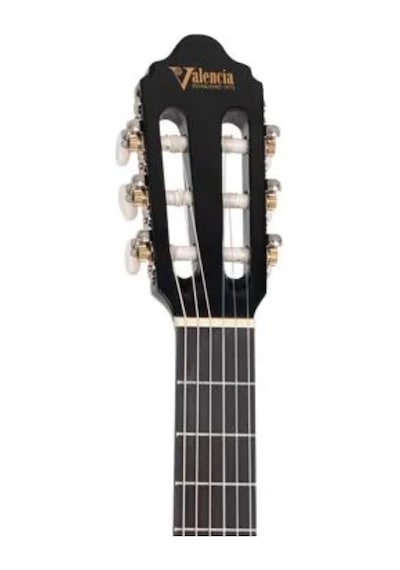 Valencia Vc103tbk Siyah Klasik Gitar 3/4 Boy Juniour