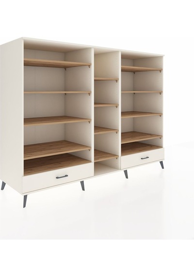 Kronos Dolap 14 Raflı 2 Çekmeceli 220x59x163 Aytaşı-çam/aytaşı Atlas Çam/aytası - Aytası Kronos Dolap 14 Raflı 2 Çekmeceli 220x59x163 Aytaşı-çam/aytaşı Atlas Çam/aytası - Aytası