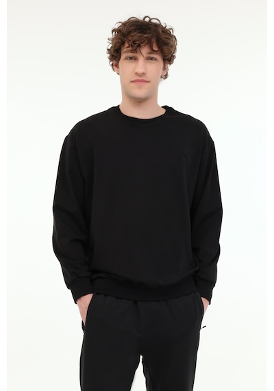 Lumberjack Mb Sn75 C Neck Sw 5fx Siyah Erkek Sweatshirt Siyah