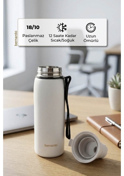 Bernardo Viva Termos Matara Krem 600ml