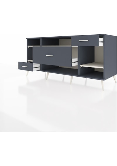 Kronos Konsol 4 Raflı 3 Çekmeceli 176x59x83 Antrasit-aytaşı/antrasit Aytaşı/antrasit Kronos Konsol 4 Raflı 3 Çekmeceli 176x59x83 Antrasit-aytaşı/antrasit Aytaşı/antrasit